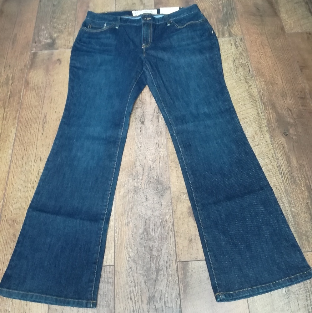 Loft Curvy Boot Jeans